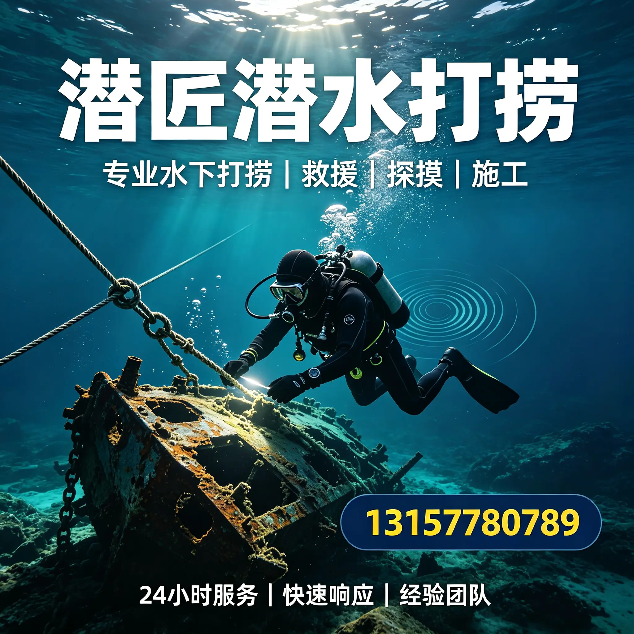 南平水下打捞作业服务产品